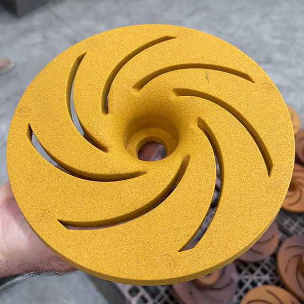 Aluminum casting production at Bordomet foundry