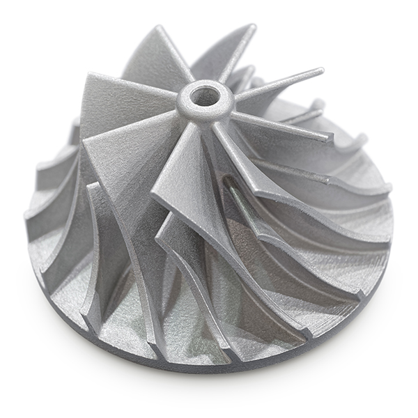 Precision investment cast metal component